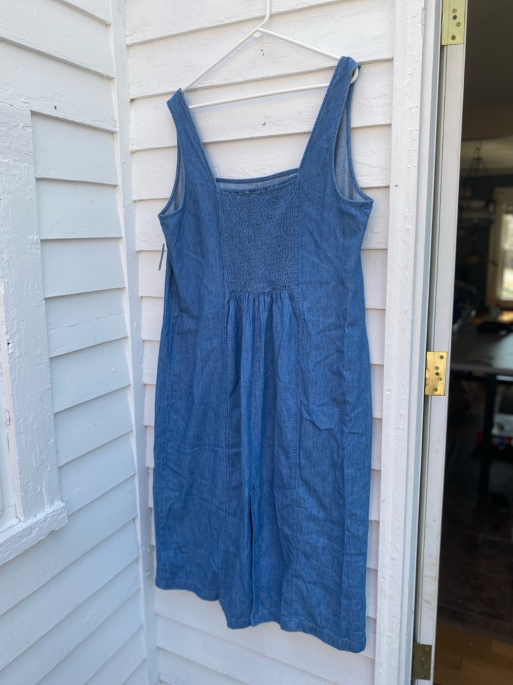 Old Navy Blue Jean Sleeveless Dress - Picture 4 of 7